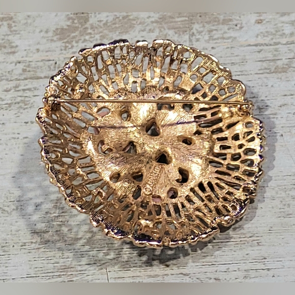 Sarah Coventry goldtone brooch - Picture 5 of 12